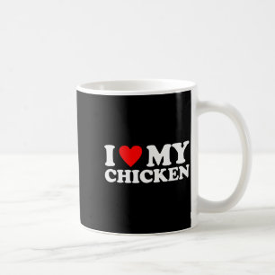 Mug J'aime mon poulet, j'adore mon poulet