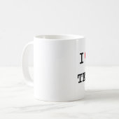 Mug J'aime mon PROFESSEUR (Devant gauche)