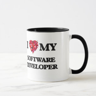 Mug J'aime mon programmateur de logiciel
