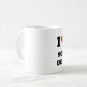 Mug J'aime mon programmateur de logiciel (Devant gauche)
