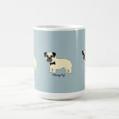 Mug J'aime mon Pug (Centre)