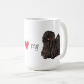 Mug J'aime mon Puli (Devant droit)