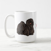 Mug J'aime mon Puli (Gauche)