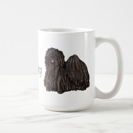 Mug J'aime mon Puli (Droite)