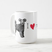 Mug J'aime mon Pumi (Devant gauche)