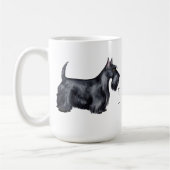Mug J'aime mon Scottie (Gauche)