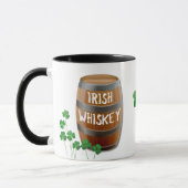 Mug J'aime mon Shamrock de biscuits irlandais à café W (Gauche)