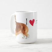 Mug J'aime mon Sheltie (Devant gauche)