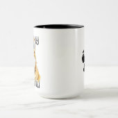 Mug J'Aime Mon Shiba Inu | Propriétaire de chien (Centre)