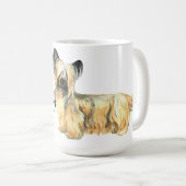 Mug J'aime mon Skye Terrier (Devant droit)