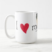 Mug J'aime mon Skye Terrier (Gauche)