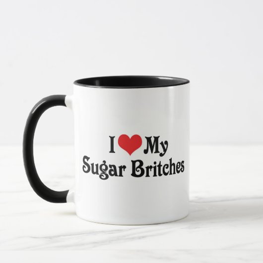 Mug J'aime mon Sugar Britches (Gauche)