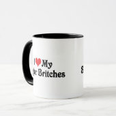 Mug J'aime mon Sugar Britches (Devant gauche)