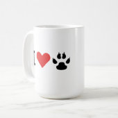 Mug J'aime mon super chien de chat (Devant gauche)