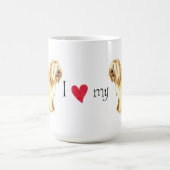 Mug J'aime mon Terrier tibétain (Centre)
