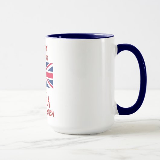 MUG J'AIME MON THÉ COMME J'AIME MES HOMMES CHAUDS ET (Droite)
