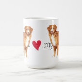 Mug J'aime mon Toller (Centre)