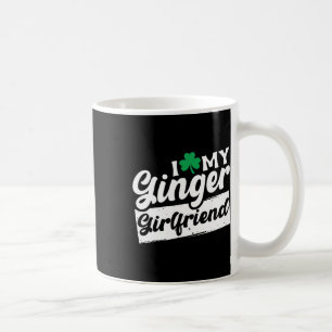 Mug J'aime mon trèfle roux Saint-Patrick
