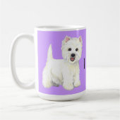 Mug J'aime mon Westie (Gauche)