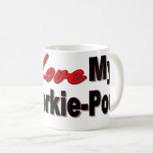 Mug J'aime mon Yorkie-Poo (Devant droit)