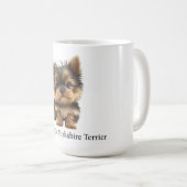 Mug J'Aime Mon Yorkshire Terrier (Devant droit)