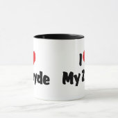 Mug J'aime mon Zayde (Centre)