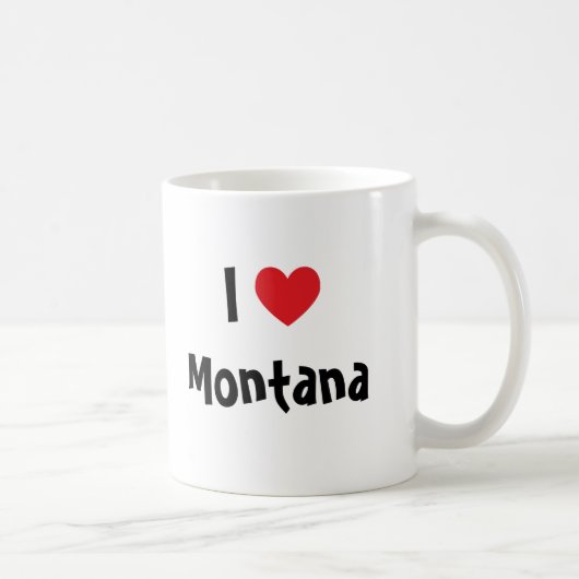 Mug J'aime Montana (Droite)