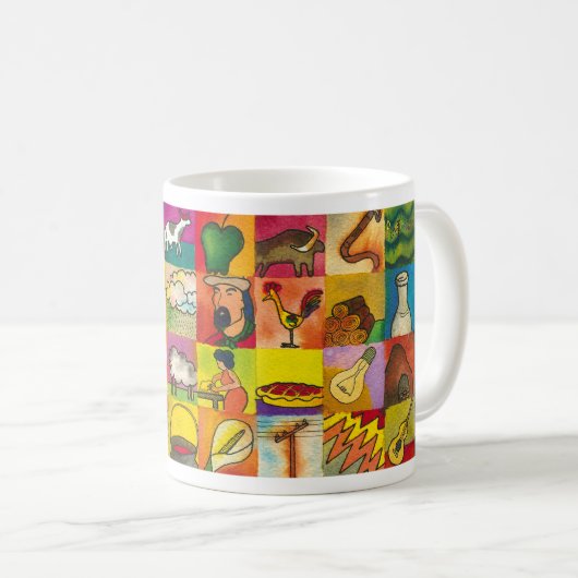 Mug J'aime Montevideo #1 (Devant droit)