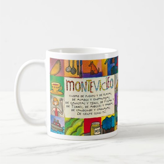 Mug J'aime Montevideo #2 (Gauche)