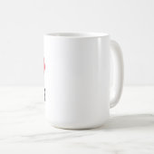 Mug J'aime Mudgee (Devant droit)