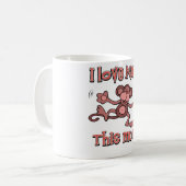 Mug J'aime Nana cette beaucoup (Devant gauche)