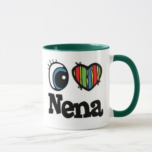 Mug J'aime Nena (Droite)