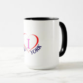 Mug J'aime New York (Devant droit)