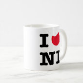 Mug J'aime NL, j'aime Hollande (Devant droit)