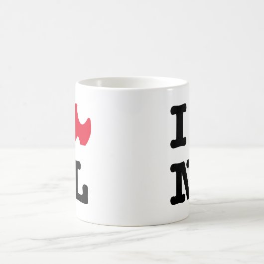 Mug J'aime NL, j'aime Hollande (Centre)