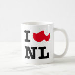 Mug J'aime NL, j'aime Hollande<br><div class="desc">Faites une déclaration, vous les mecs !</div>