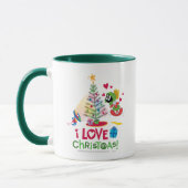 Mug J'aime Noël - MARVIN LE MARTIEN™ (Gauche)