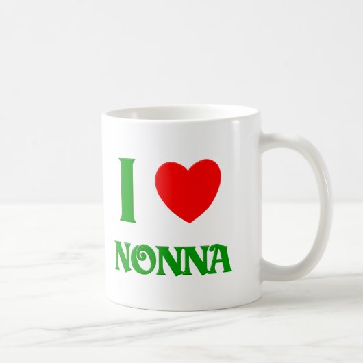 Mug J'aime Nonna (Droite)