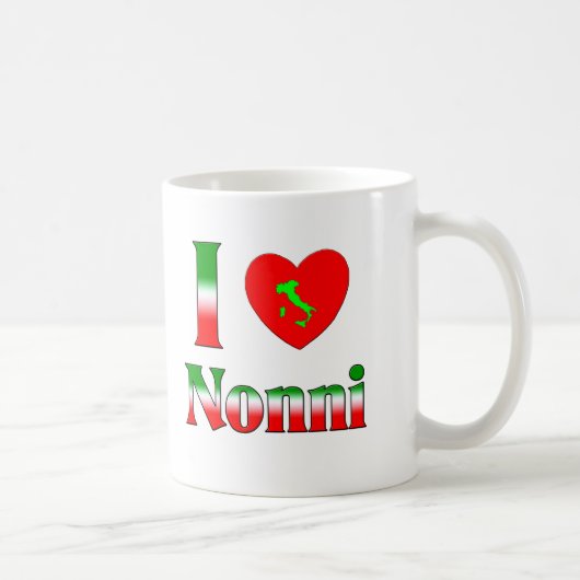Mug J'aime Nonni (Droite)
