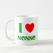 Mug J'aime Nonno (Gauche)