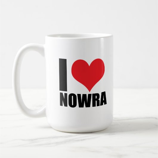 Mug J'aime Nowra (Gauche)