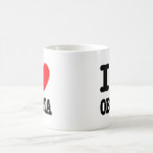 Mug J'aime Obama (Centre)