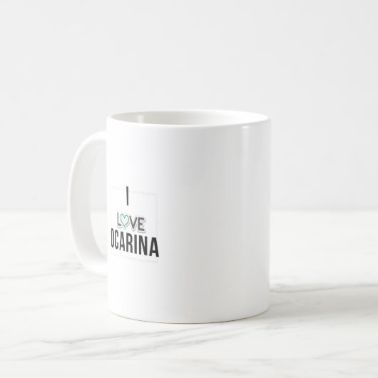 Mug J'aime Ocarina (Devant gauche)