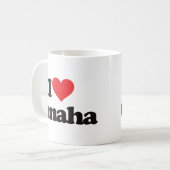 Mug J'aime Omaha (Devant gauche)