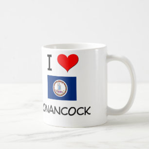 Mug J'aime Onancock la Virginie