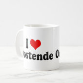 Mug J'aime Oostende, Belgique (Devant gauche)