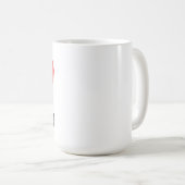 Mug J'aime Oregon (Devant droit)