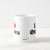 Mug J'aime Ottawa (Centre)