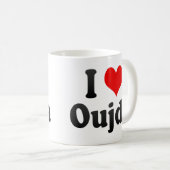 Mug J'aime Oujda, Maroc (Devant droit)