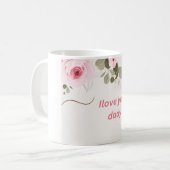 Mug J'aime papa (Devant gauche)